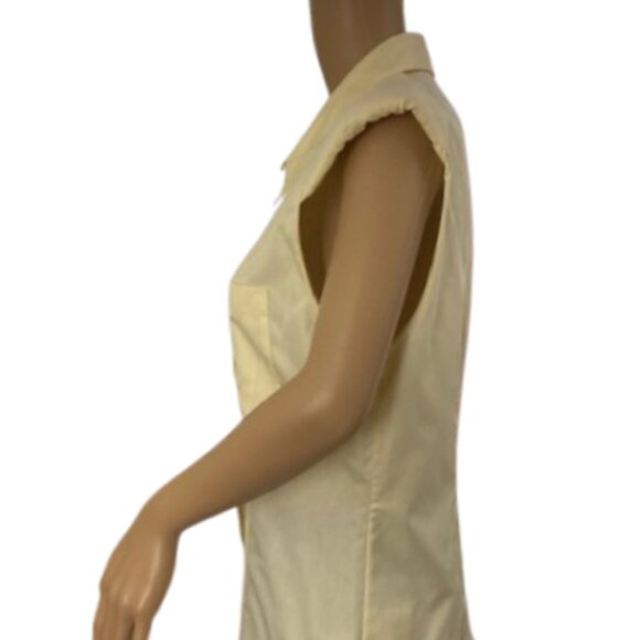 Judith & Charles Sleeveless Button-Up Blouse - Picture 3 of 6